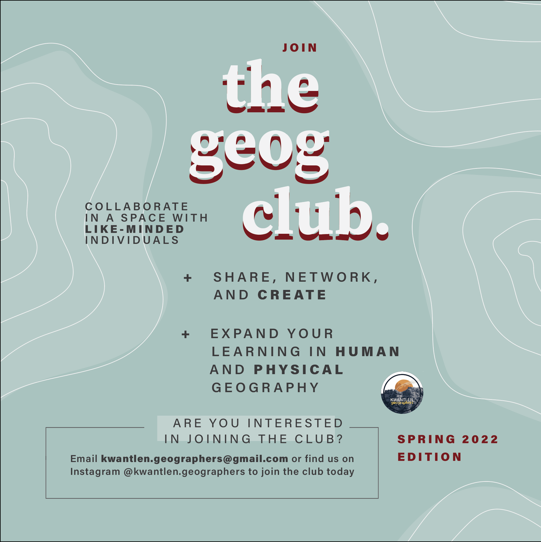 Geography Student Club KPU.ca Kwantlen Polytechnic University